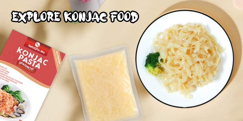 Εξερευνήστε το φαγητό Konjac