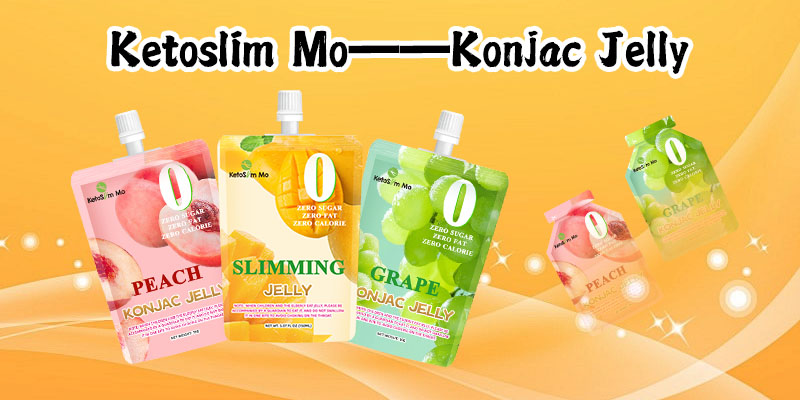 What is konjac jelly made of