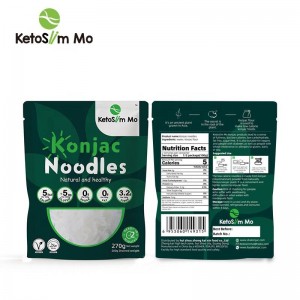 Manufacturer Shirataki konjac noodles wholesale Skinny pasta diet flavor| Ketoslim Mo