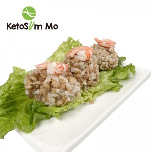 Hương vị gạo Konjac Châu Á Gạo thô Ketoslim Mo Oats