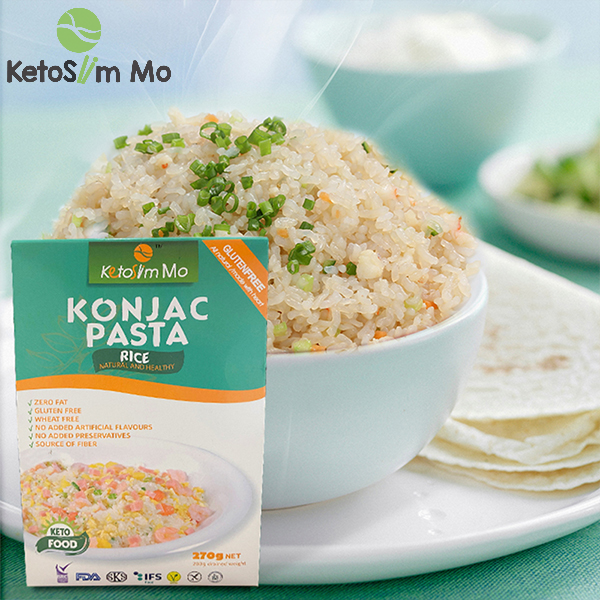 Shirataki Konjac Rice Ketoslim Mo Gluten free Low calorie rice Featured Image