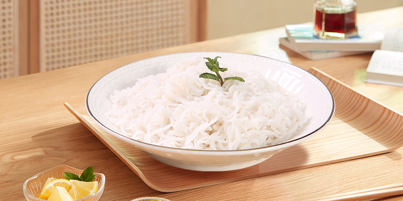 What are the raw materials of Shirataki noodles