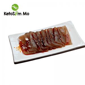 တို့ဟူး Konjac အော်ဂဲနစ်အမြစ် အစားအစာများ အမျှင်ဓာတ်မြင့်မားသော တို့ဟူး丨Ketoslim mo
