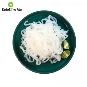 Lag luam wholesale Noodles rau yuag poob Kev cai konjac udon noodles |Ketoslim Mo