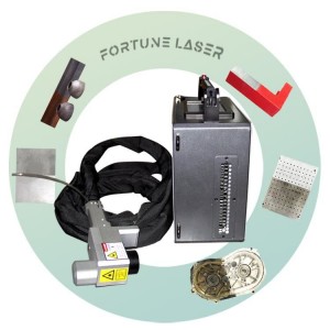 Fortune Laser Portable Mini 50W/100W Pulse Fiber Laser Cleaning Machine