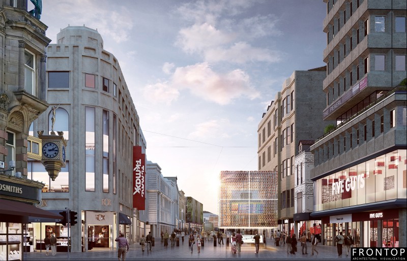 Hot New Products China 3d Rendering - Northumberland Street – Frontop