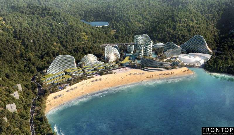 China Factory for Best Villa 3d Design - Xiaomeisha – Frontop