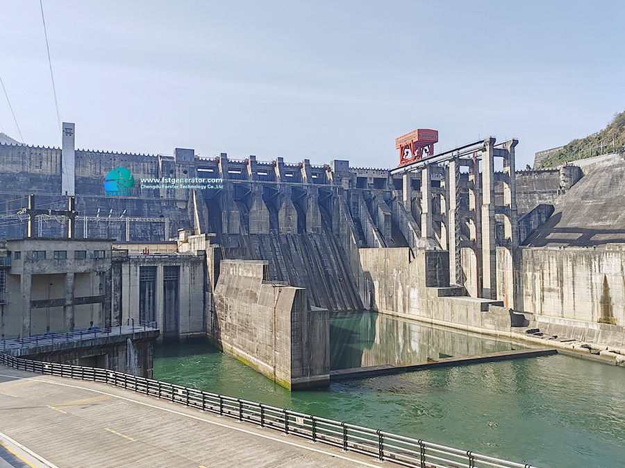 Forster Team Visits and Inspects Ankang Hydropower Station