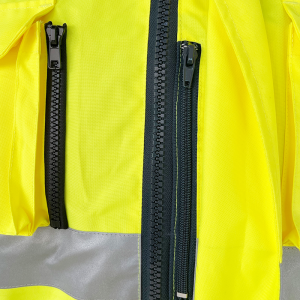 Jaqueta reflexiva de segurança para homens Jaqueta de alta visibilidade Jaquetas de segurança