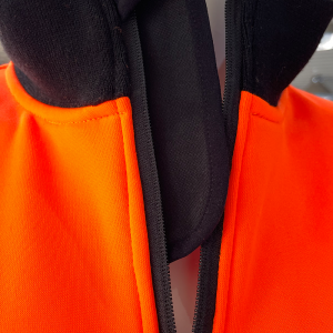 Bezpečnostná mikina na zips 3M reflexné pracovné oblečenie s vysokou viditeľnosťou
