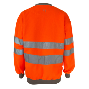 Safety Sweatshirt 3M reflektive wurkklean High Visibility