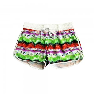 Shorts Shorts Shorts Shorts Shorts za kupanje sa visokim pojasom i digitalnim printom