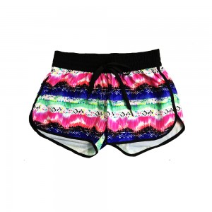 Shorts de praia Shorts de praia Shorts de natação com cintura alta e impressão digital