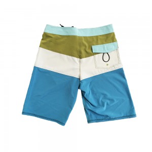 Mans Board Shorts Badplank Trunks Strand Shorts in Soliede kleur & Met agtersakke