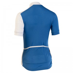 Maillot de cyclisme pour femme à manches courtes, chemise de cyclisme, vêtements de cyclisme
