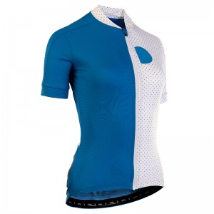 Maillot de cyclisme pour femme à manches courtes, chemise de cyclisme, vêtements de cyclisme