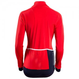 Txiv neej Cycling Coat – RED/NAVY