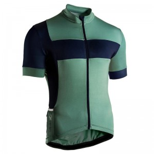 Pánsky cyklistický dres s krátkym rukávom a sublimovanými panelmi