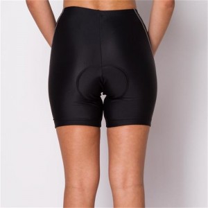 Pantalón corto de compresión de ciclismo femenino