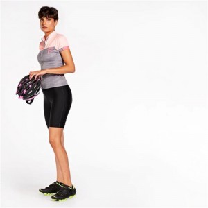เสื้อเชิ้ตแขนสั้น Ladies Cycle Jersey แห้งเร็ว