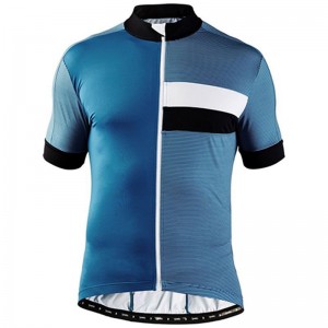 Men High Performance Cycling Jersey Short Sleeve With Sublimated Panels
