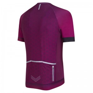 Mga Lalaki nga High Performance Cycling Sublimated Jersey Short Sleeve