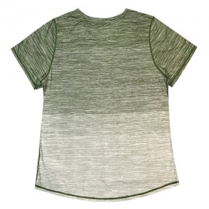 Mode gemaklik Kortmou kleur veranderende T-hemde