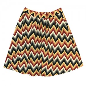 Fashion printing Skirts sa Spring at Summer Women