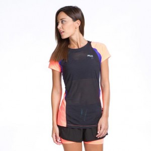 Дамска тениска за бягане Тренировъчно облекло Тениска за фитнес