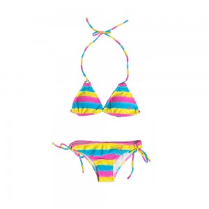 Digital Printing Bikinis Swimsuit Swimwear Triangle Aṣọ Wẹ fun Awọn Obirin
