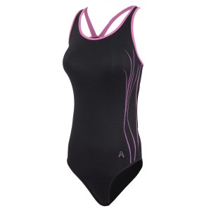 Sieviešu vienkrāsains pludmales uzvalks bikini sporta tērps viengabala peldkostīms peldkostīms ar gumijas apdruku