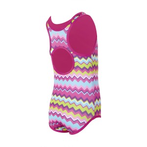 تصميم طباعة خطوط رقمية للفتيات قطعة واحدة ملابس سباحة بيكيني رياضية