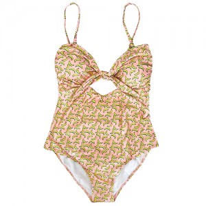 Owasetyhini Digital yoshicilelo Beach Suti Bikini Sports Suit One isiqwenga Swimsuit Swimwear