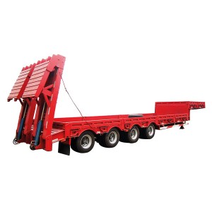 18 Years Factory Armored Cash In Transit Vehicle - low flatbed semi-trailer goose neck – Fushitong
