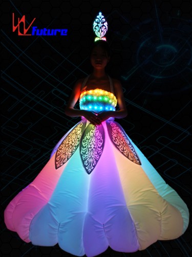 Future LED Inflatable Costumes Light Up Dress For Entertainment WL-0179A