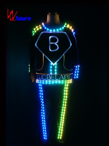 Future Creative LED Luminous Tron Dance Costume WL-0125