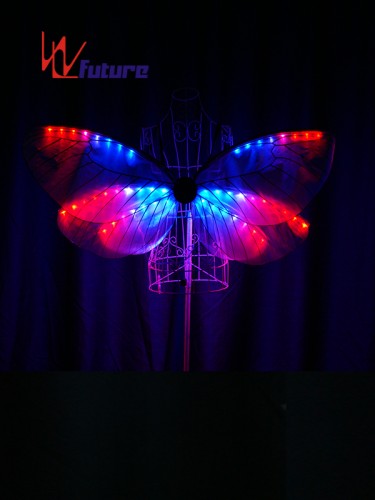 Lovely Girls Rainbow LED Butterfly Wings For Party Show WL-0171B
