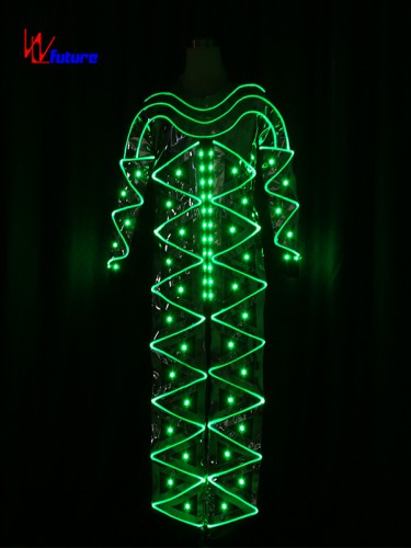 Custom LED Light Up Costume Fiber Optic Jumpsuits For Men WL-0172