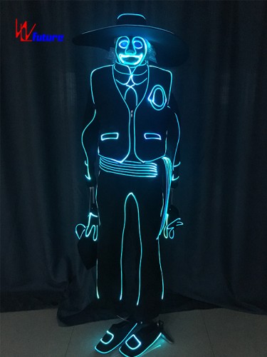 Glow in the dark suit costume for men WL-0199