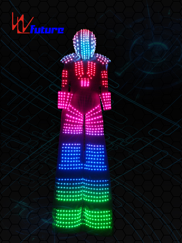 Stilts walker’s LED Suit Costume with Helmet WL-078 Featured Image