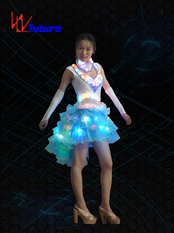 LED Light up Dance Dress Clothing WL-06 Featured Image