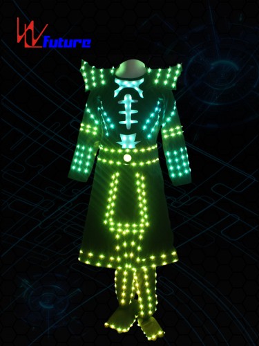 Future LED samurai suit costume for dance performance WL-0206