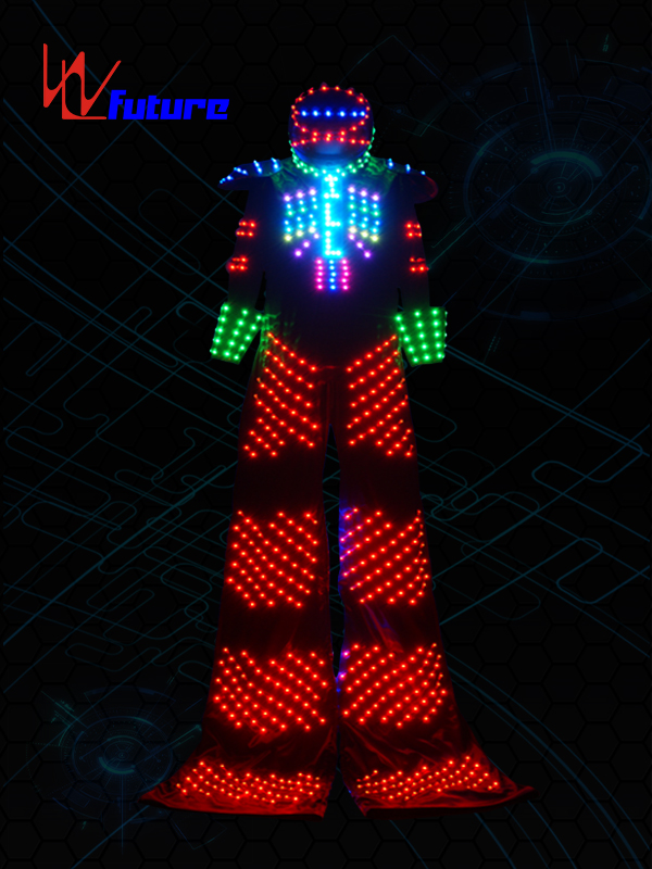 Disco Stilts Walker Led Robot Outfit for Men WL-0109 Featured Image