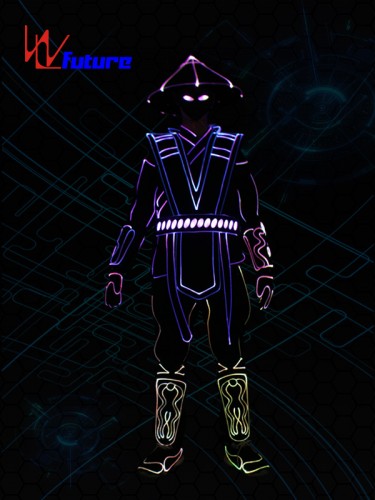 Wireless Controlled Light Up Raiden Costumes Led Tron Dance Suit WL-0233