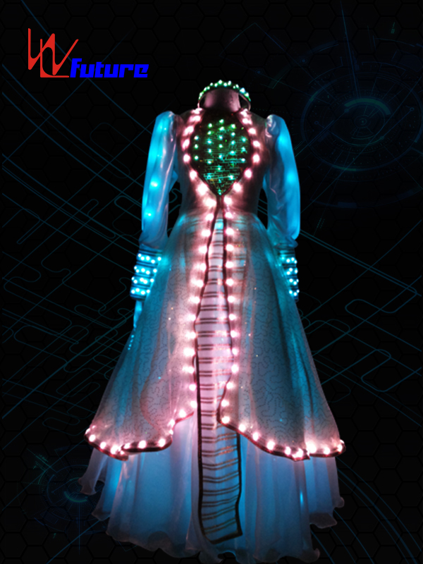 LED Lights Up Evening Dress LED Stage Cosutme WL-032 Featured Image