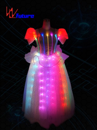 Girls led light up fairy dress costume,LED prom dress WL-041