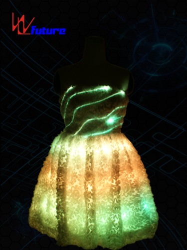 Neon light Evening Dress Costume LED Clothing For Party WL-07