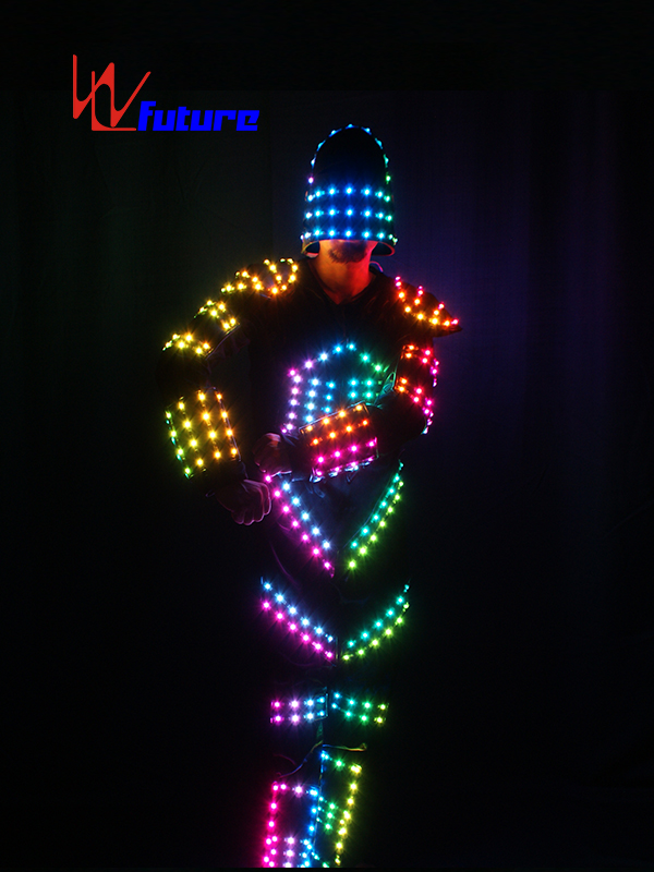 Robocop LED Tron Dance Costume with Helmet WL-0129 Featured Image