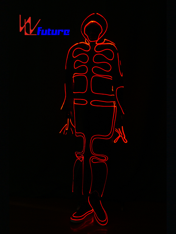 Full Color Optic Fiber Light Up Costumes For Show WL-0150 Featured Image