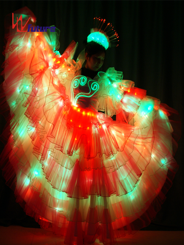 Spanish style LED dress costume for parade floats show WL-0173 Featured Image